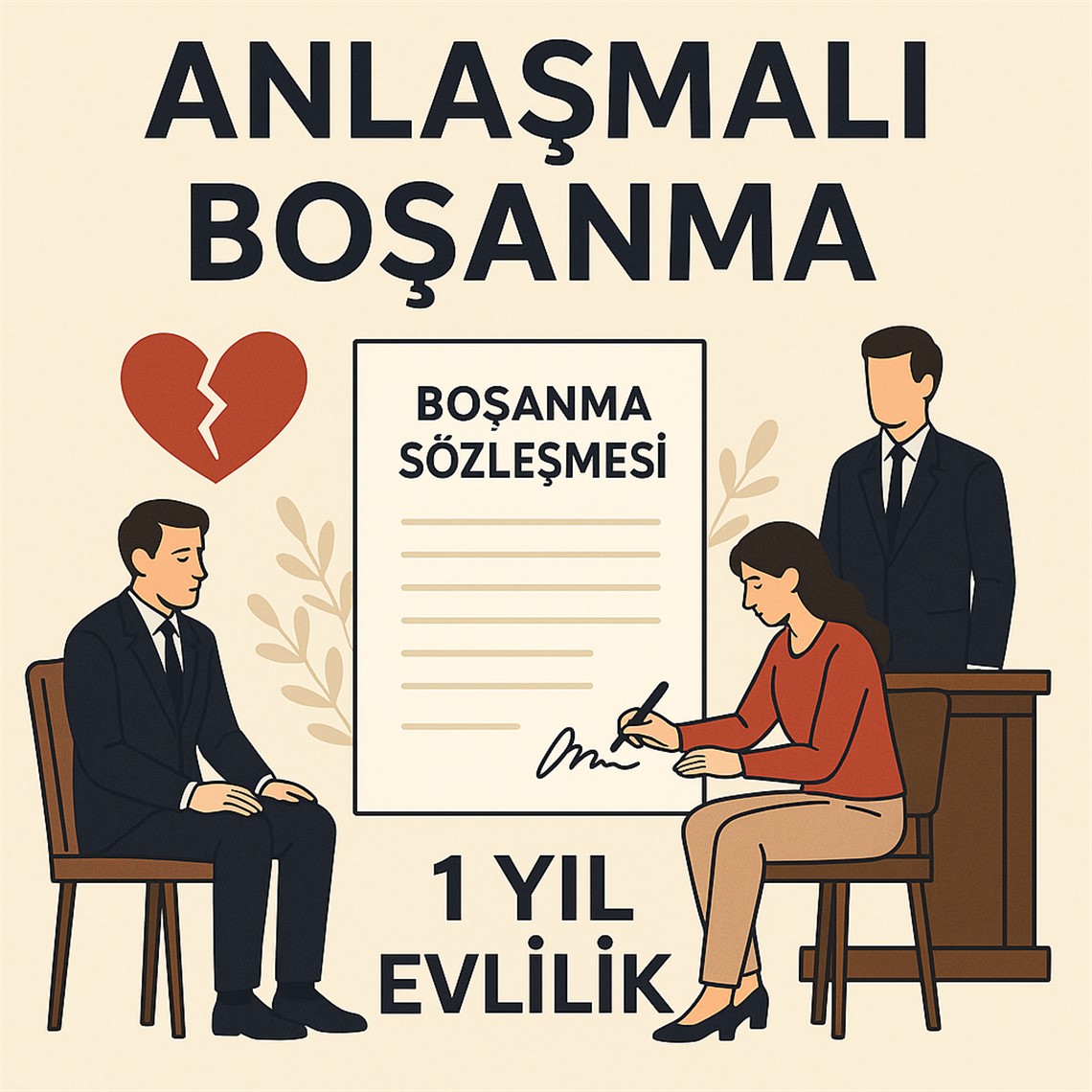 Anlaşmalı Boşanma İçin 1 Yıl Evlilik Şartı (2025 Güncel)